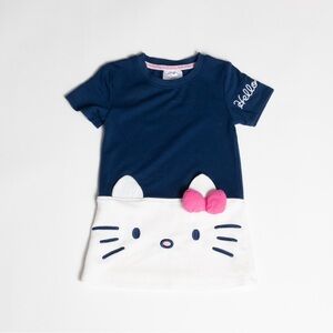 Hello Kitty Short Sleeve Shift Dress
